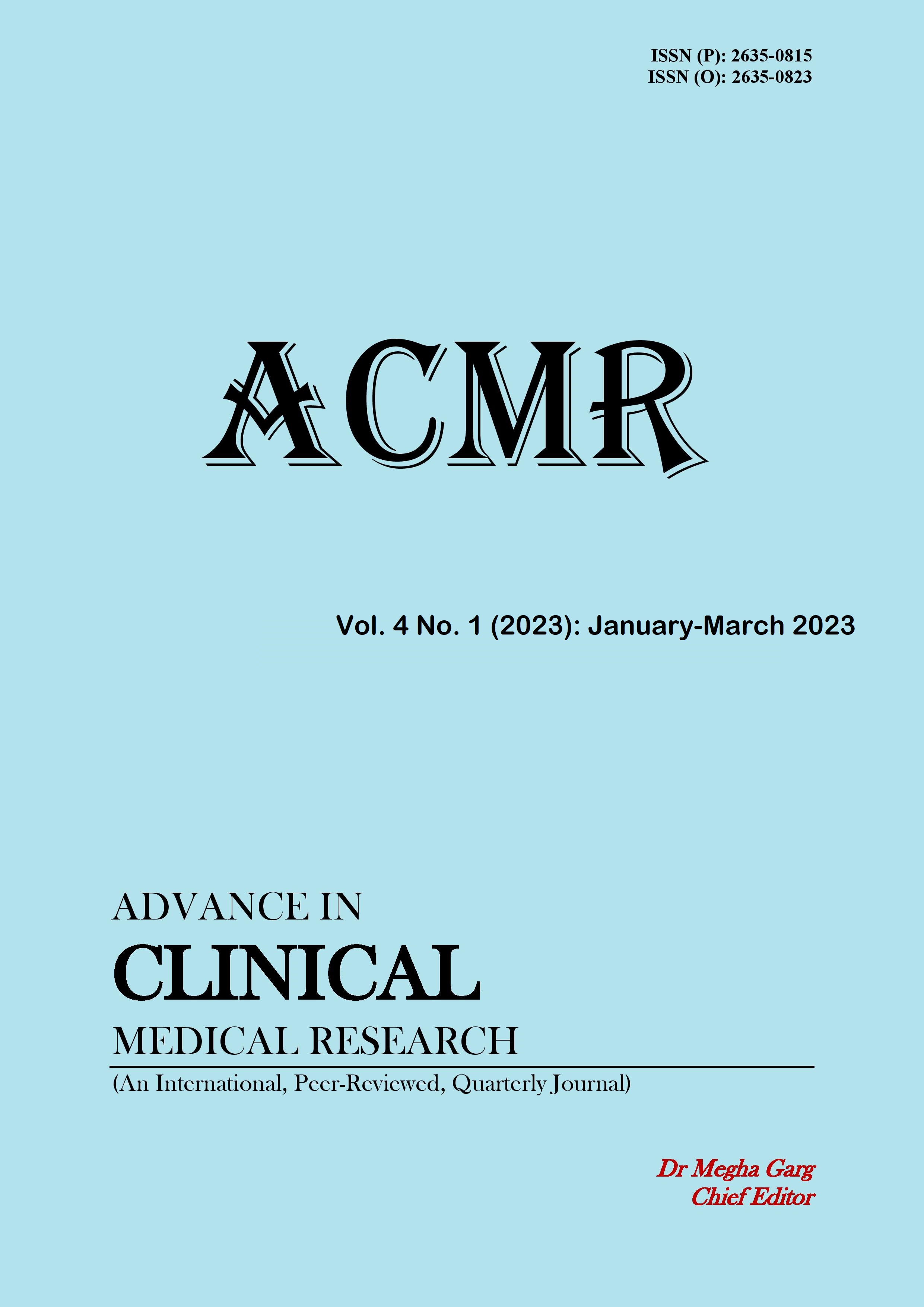 Advances in Clinical Medical Research